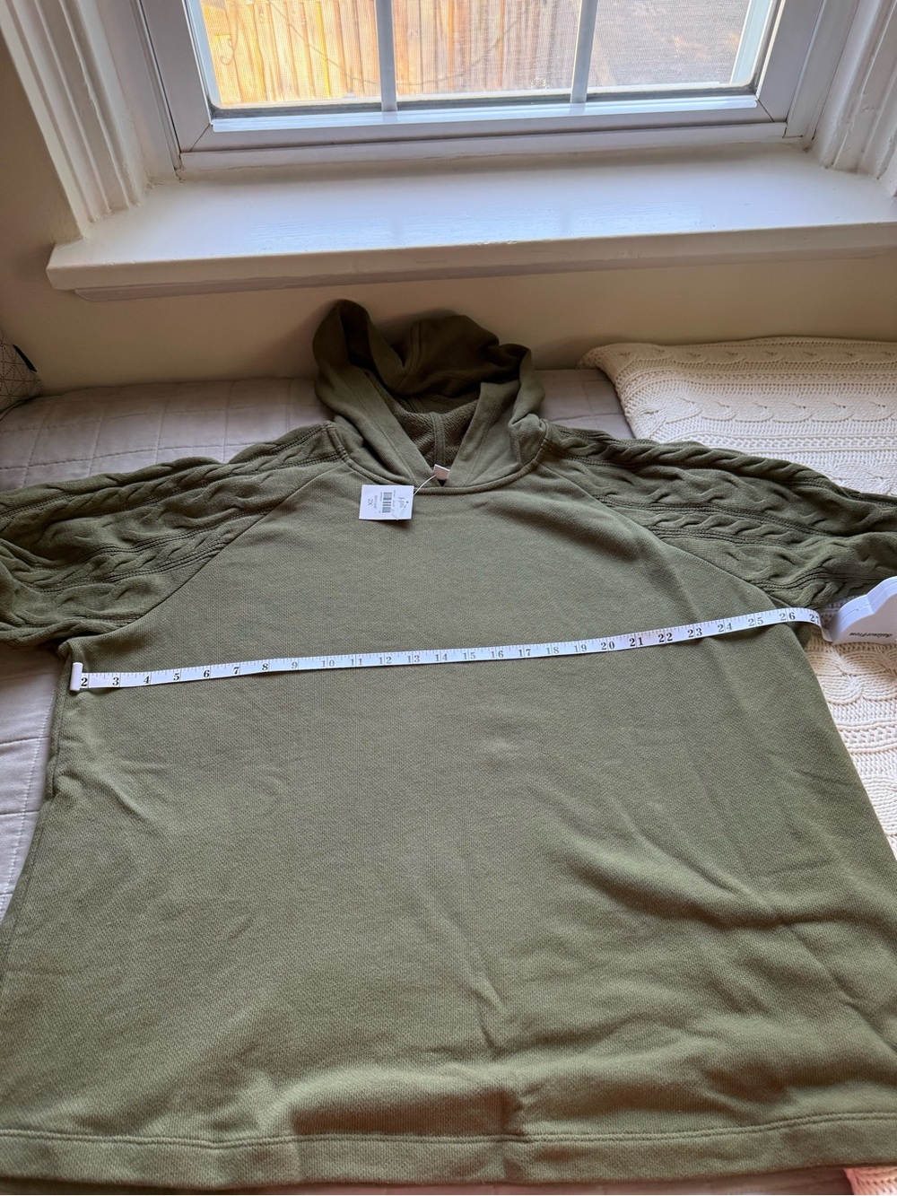 J. Jill Olive Hooded Knit Pullover - 2X - NWT - Picture 7 of 14